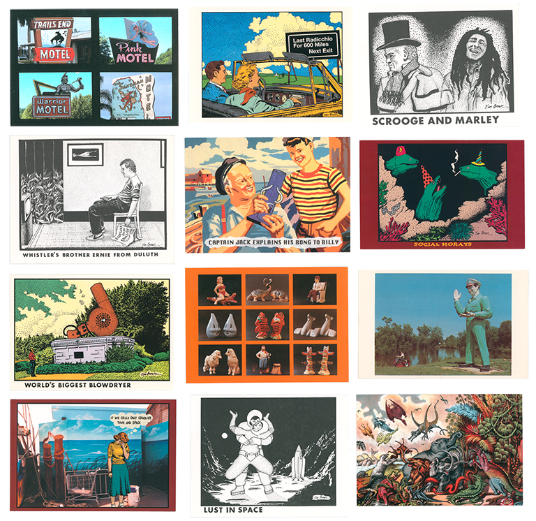 5 Assorted Postcards