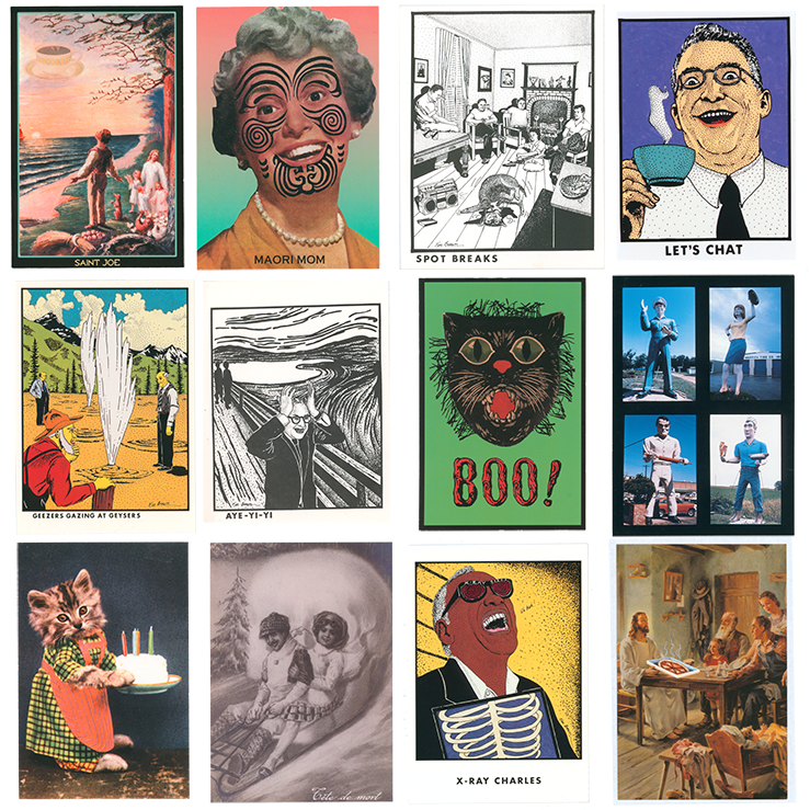 5 Assorted Postcards