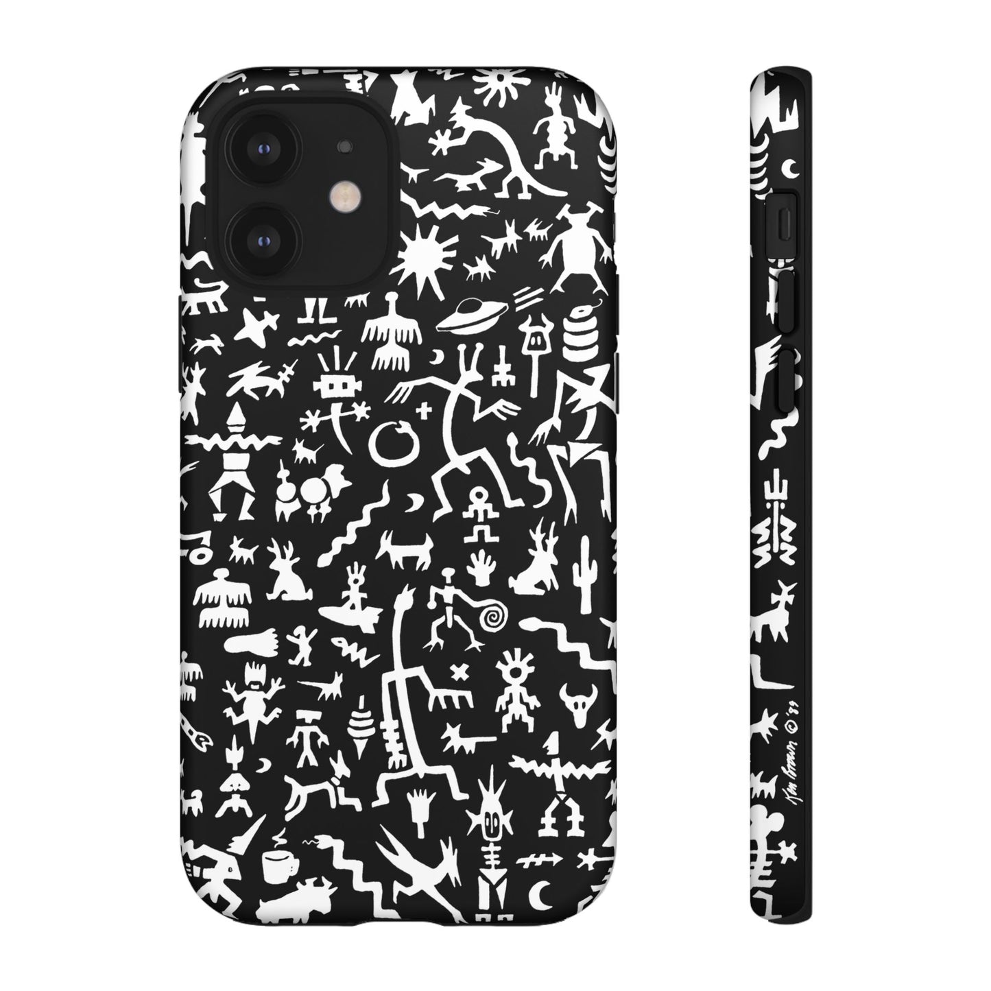 Petroglyph Phone Case
