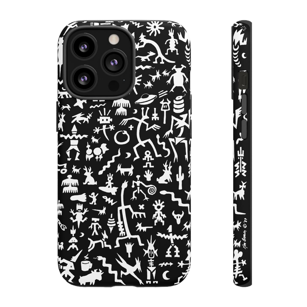 Petroglyph Phone Case
