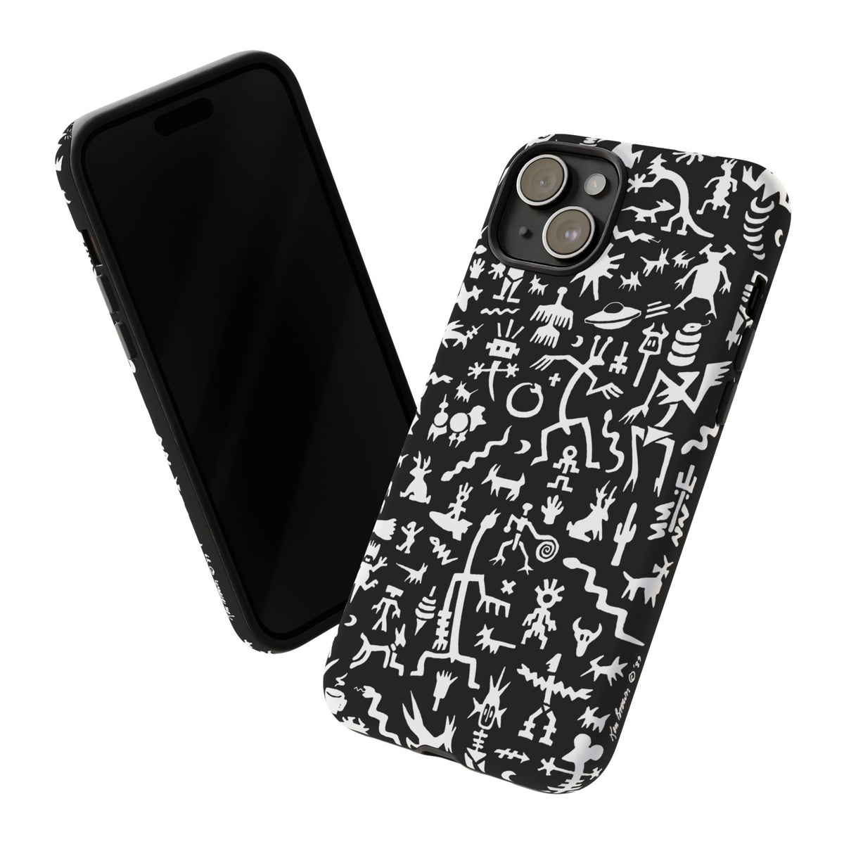 Petroglyph Phone Case