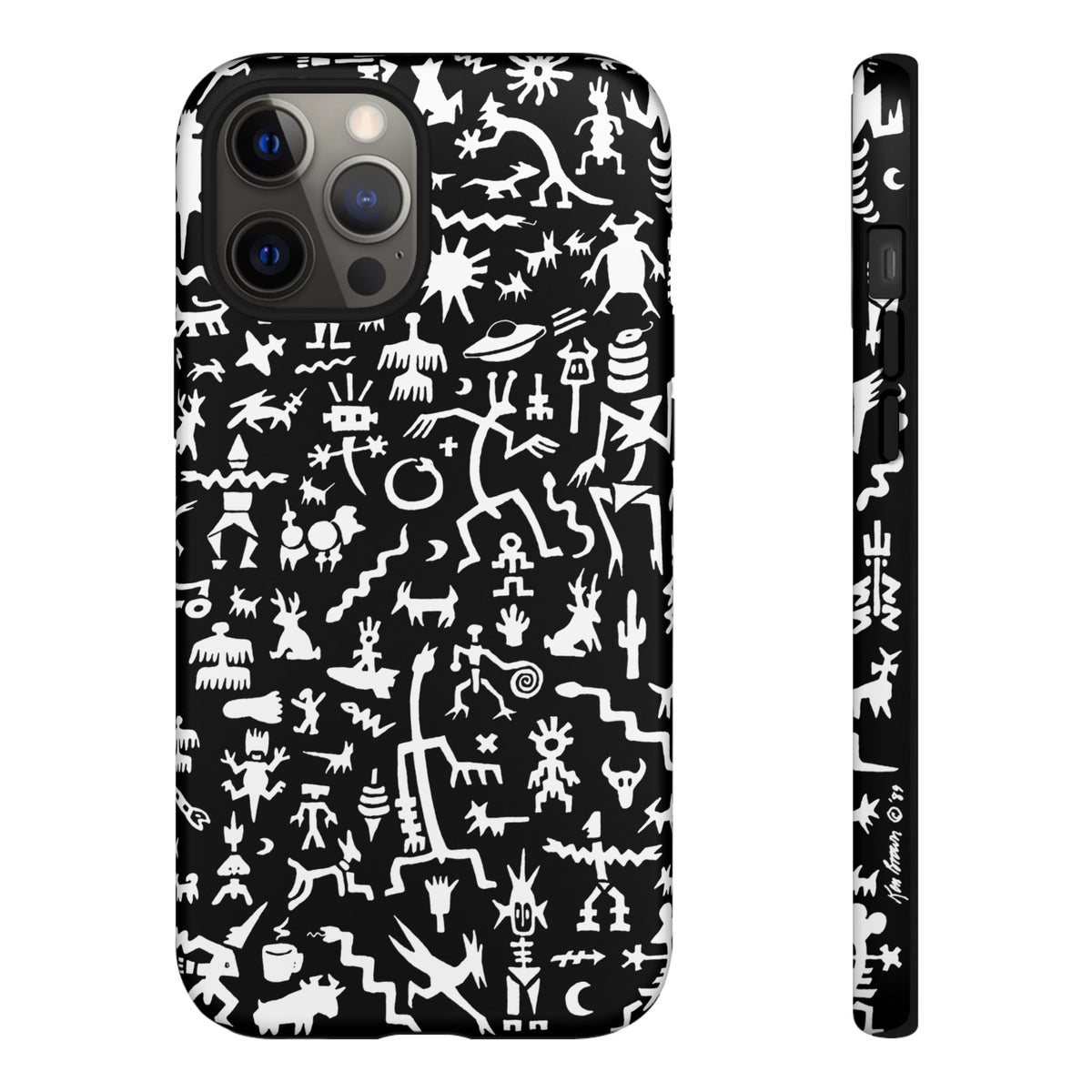 Petroglyph Phone Case