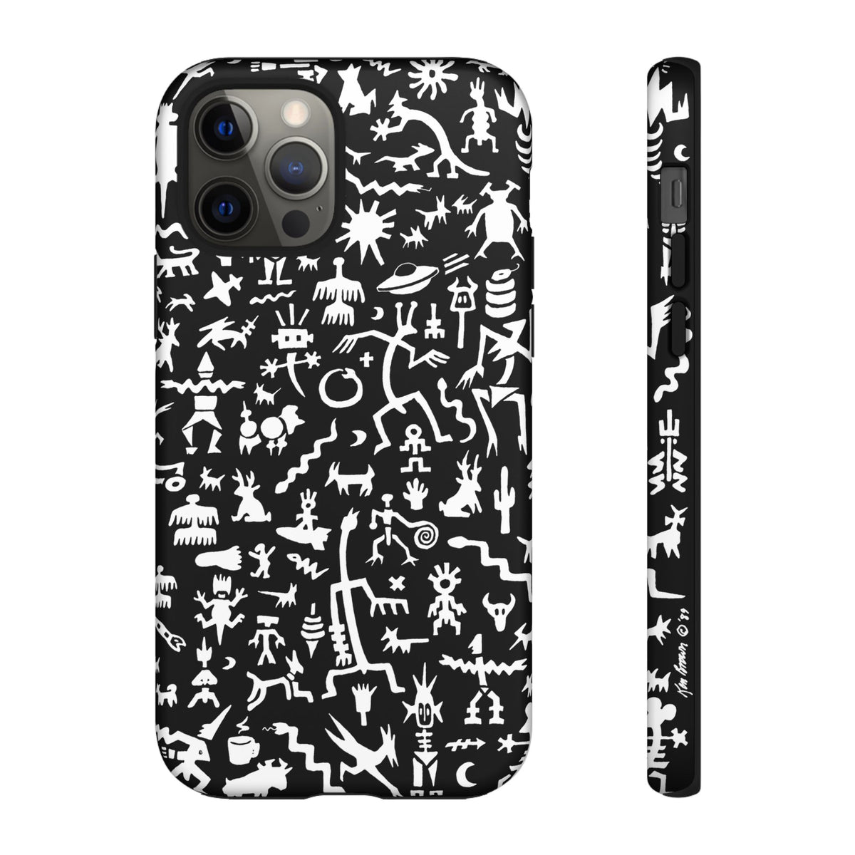 Petroglyph Phone Case